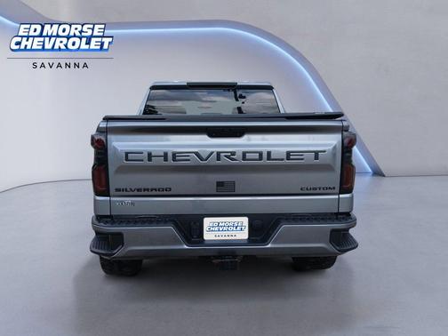 Satin Steel Metallic 2021 Chevrolet Silverado 1500 Custom