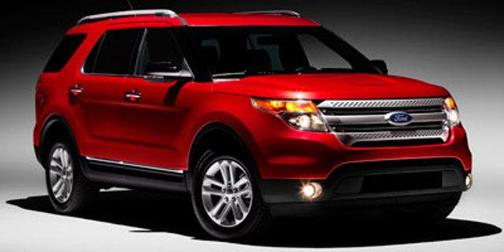 White Suede 2011 Ford Explorer XLT