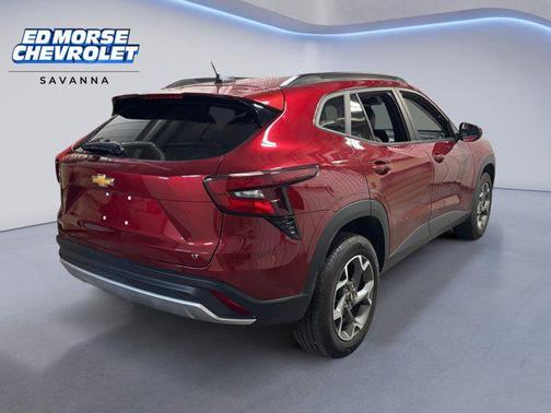 Crimson Metallic 2025 Chevrolet Trax LT