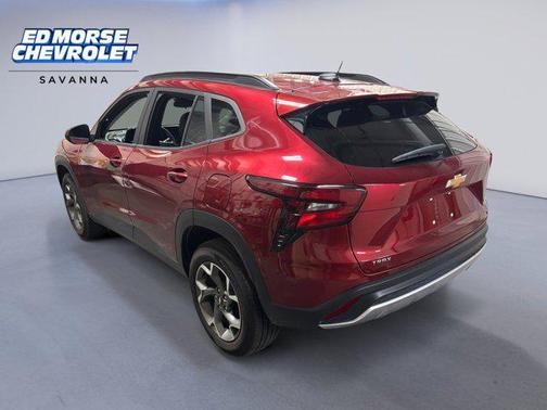Crimson Metallic 2025 Chevrolet Trax LT