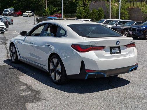 Mineral White Metallic 2023 BMW i4 Gran Coupe eDrive35