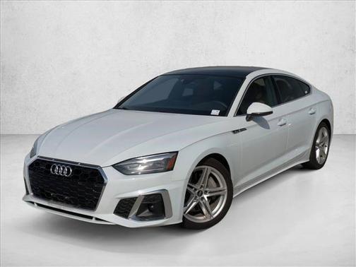 Glacier White Metallic 2022 Audi A5 45 S line Premium