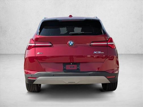 Red Metallic 2025 BMW X3 30 xDrive