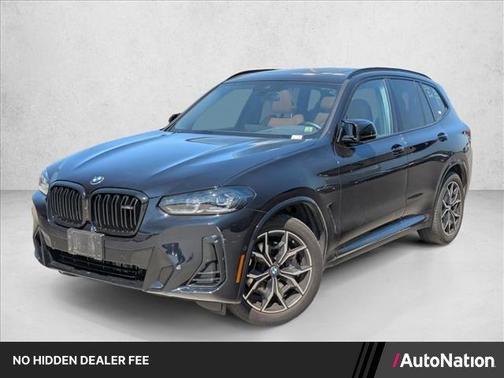 Carbon Black Metallic 2023 BMW X3 M40i