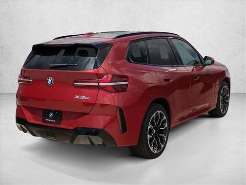 Red Metallic 2025 BMW X3 30 xDrive