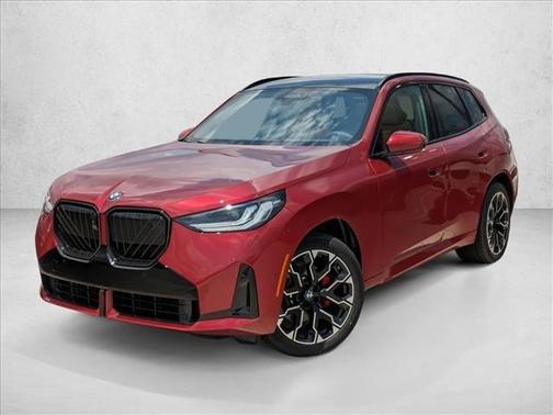 Red Metallic 2025 BMW X3 30 xDrive