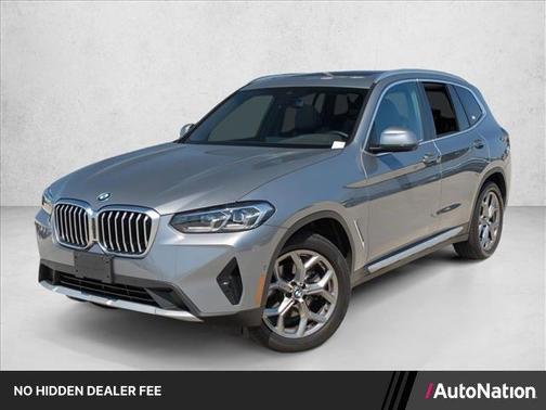 Gray Metallic 2024 BMW X3 xDrive30i