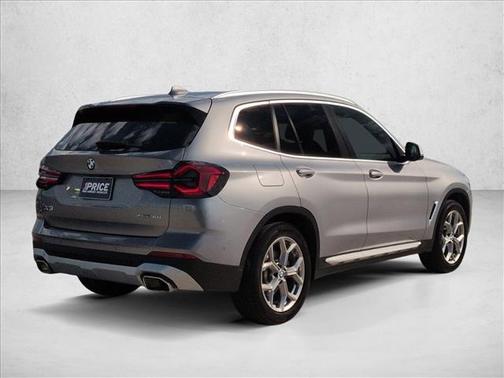Gray Metallic 2024 BMW X3 xDrive30i