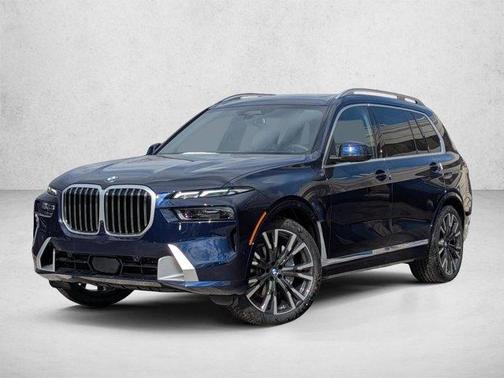 Tanzanite Blue II Metallic 2026 BMW X7 xDrive40i