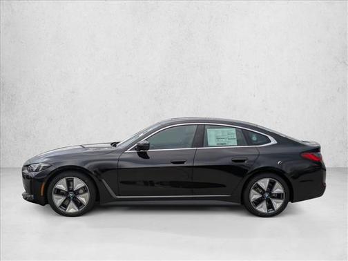 Black Sapphire Metallic 2025 BMW i4 Gran Coupe xDrive40