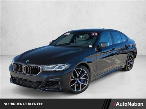 Carbon Black Metallic 2023 BMW M550 i xDrive