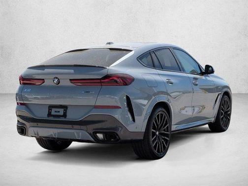 Gray Metallic 2026 BMW X6 xDrive40i