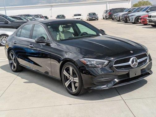 Black 2025 Mercedes-Benz C-Class C 300 4MATIC