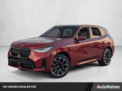 Red Metallic 2026 BMW X3 30 xDrive
