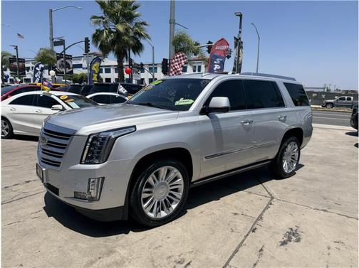 Radiant Silver Metallic 2019 Cadillac Escalade Platinum