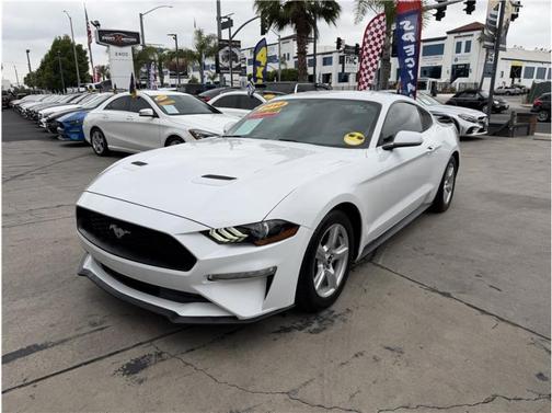 Oxford White 2018 Ford Mustang EcoBoost