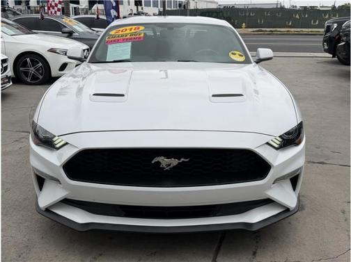 Oxford White 2018 Ford Mustang EcoBoost