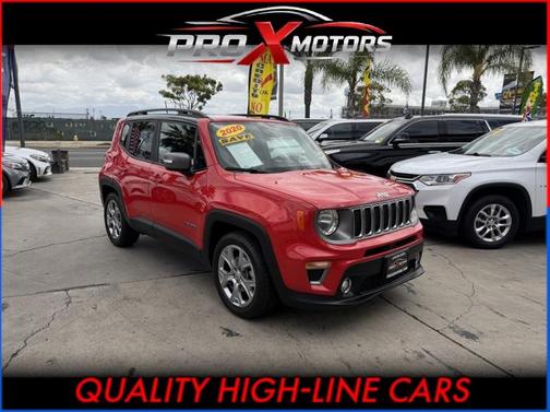 Colorado Red Clearcoat 2020 Jeep Renegade Limited