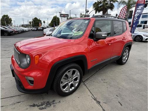 Colorado Red Clearcoat 2020 Jeep Renegade Limited