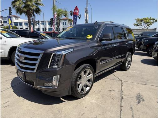 Gray 2017 Cadillac Escalade Premium Luxury