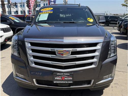 Gray 2017 Cadillac Escalade Premium Luxury