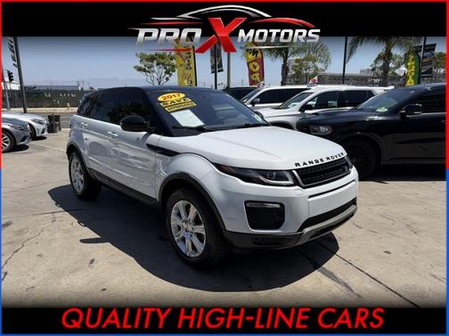 White 2017 Land Rover Range Rover Evoque SE