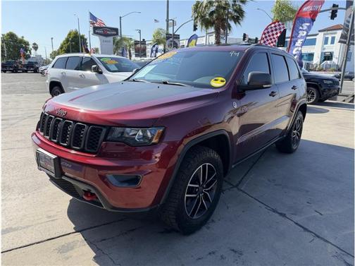 Velvet Red Pearlcoat 2020 Jeep Grand Cherokee Trailhawk