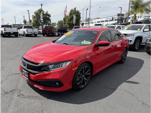 Rallye Red 2021 Honda Civic Sport