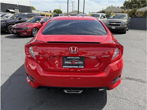 Rallye Red 2021 Honda Civic Sport