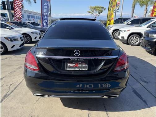 Black 2018 Mercedes-Benz C-Class C 300 Sedan 4D
