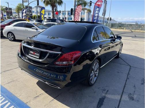 Black 2018 Mercedes-Benz C-Class C 300 Sedan 4D