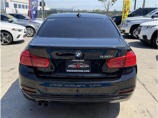 Black 2017 BMW 330 330i Sedan 4D