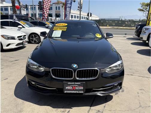 Black 2017 BMW 330 330i Sedan 4D