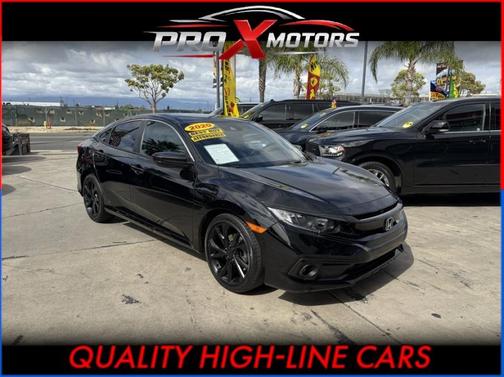 Crystal Black Pearl 2020 Honda Civic Sport