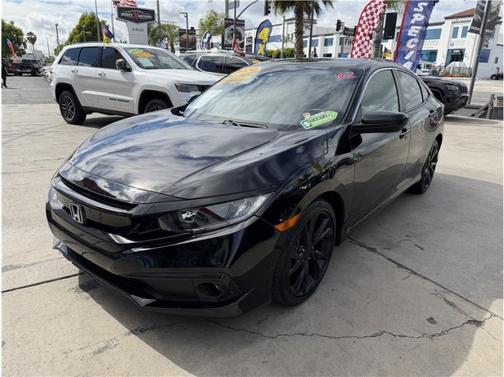 Crystal Black Pearl 2020 Honda Civic Sport
