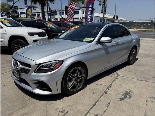 Silver 2019 Mercedes-Benz C-Class C 300 Sedan 4D
