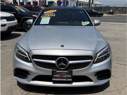 Silver 2019 Mercedes-Benz C-Class C 300 Sedan 4D