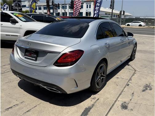 Silver 2019 Mercedes-Benz C-Class C 300 Sedan 4D