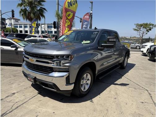 Gray 2021 Chevrolet Silverado 1500 LT