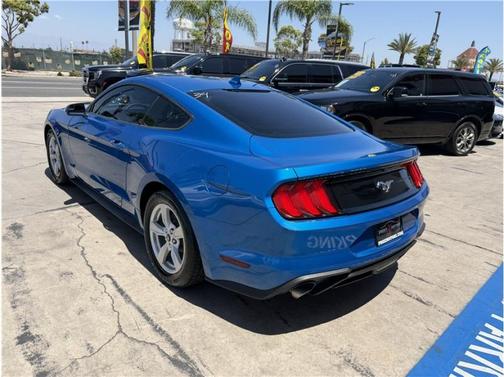 Velocity Blue Metallic 2020 Ford Mustang EcoBoost