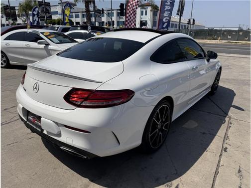 White 2019 Mercedes-Benz C-Class C 300 Coupe 2D