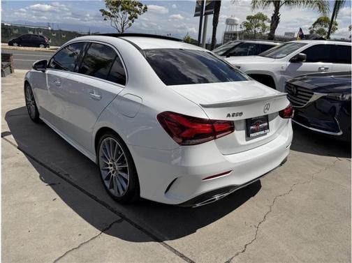 White 2020 Mercedes-Benz A-Class A 220 Sedan 4D