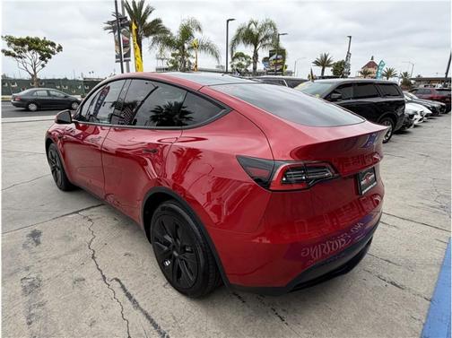 Red Multi-Coat 2021 Tesla Model Y Long Range Dual Motor All-Wheel Drive