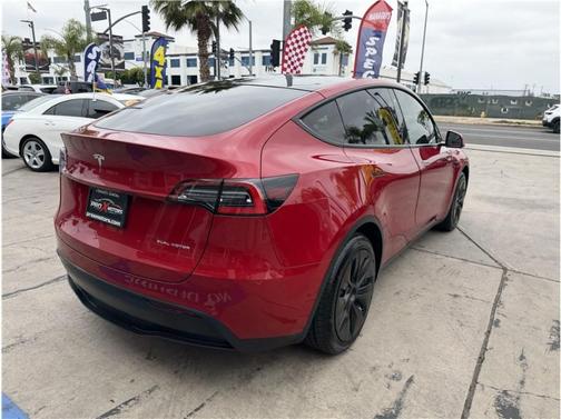 Red Multi-Coat 2021 Tesla Model Y Long Range Dual Motor All-Wheel Drive