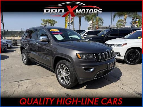 Granite Crystal Metallic Clearcoat 2020 Jeep Grand Cherokee Limited