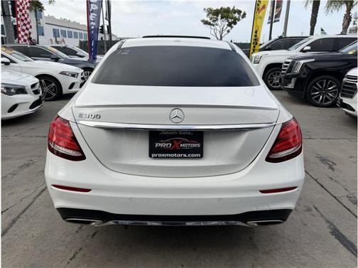 White 2019 Mercedes-Benz E-Class E 300 Sedan 4D