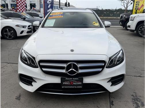 White 2019 Mercedes-Benz E-Class E 300 Sedan 4D