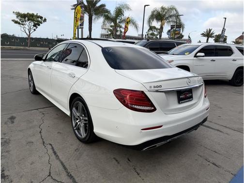 White 2019 Mercedes-Benz E-Class E 300 Sedan 4D