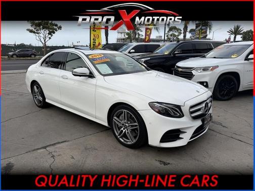 White 2019 Mercedes-Benz E-Class E 300 Sedan 4D