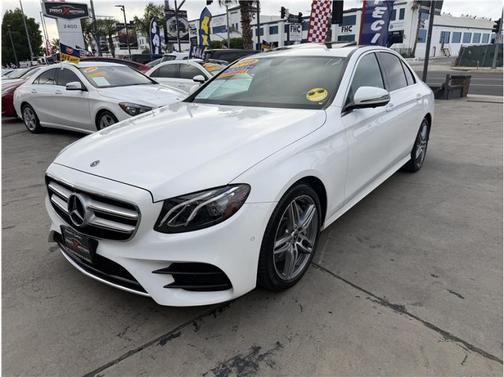 White 2019 Mercedes-Benz E-Class E 300 Sedan 4D
